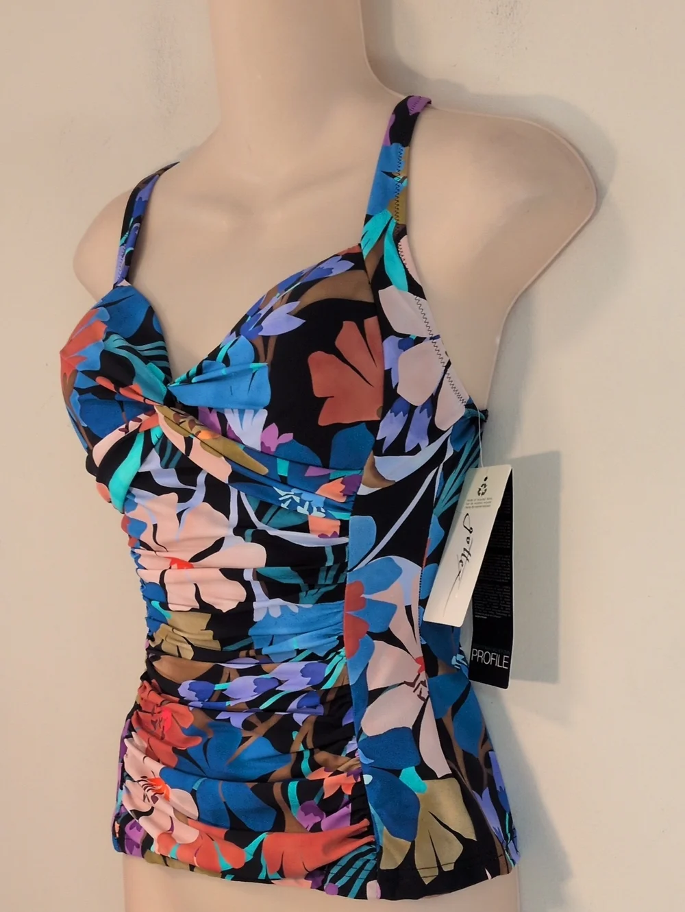 Profile by Gottex Melody D Cup Tankini Tops 6